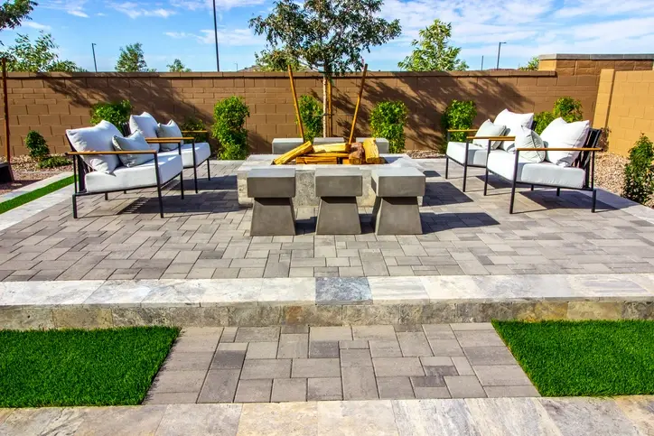 Patio and walkway design